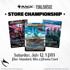 FINAL FANTASY Store Championship on July 12 at 1 PM